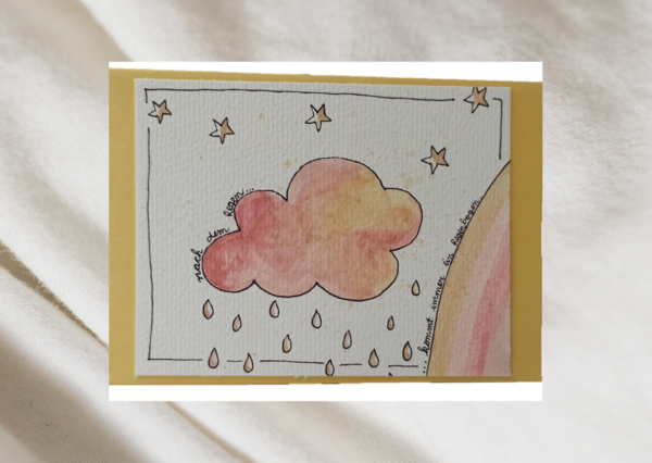 Grußkarte "Nach dem Regen"